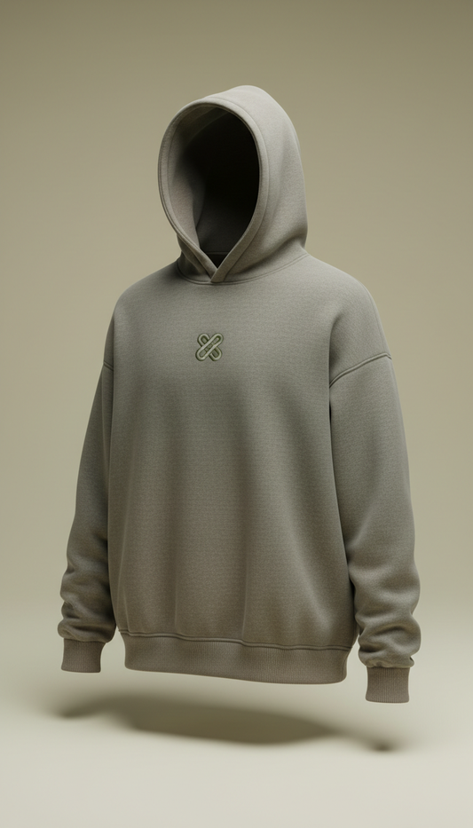 Earth Mist Heavyweight Symbolic Hoodie